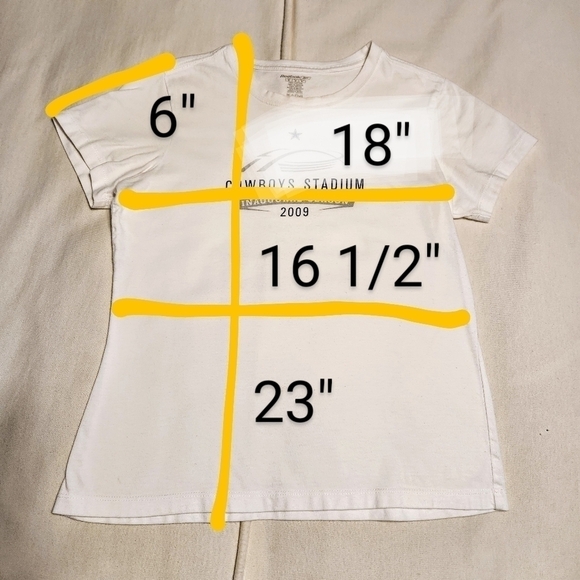 NFL Dallas Cowboys 2009 Inaugural Stadium T-Shirt Medium - Picture 10 of 10